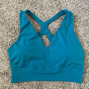 Siren Sports Bra in Atlantis Teal